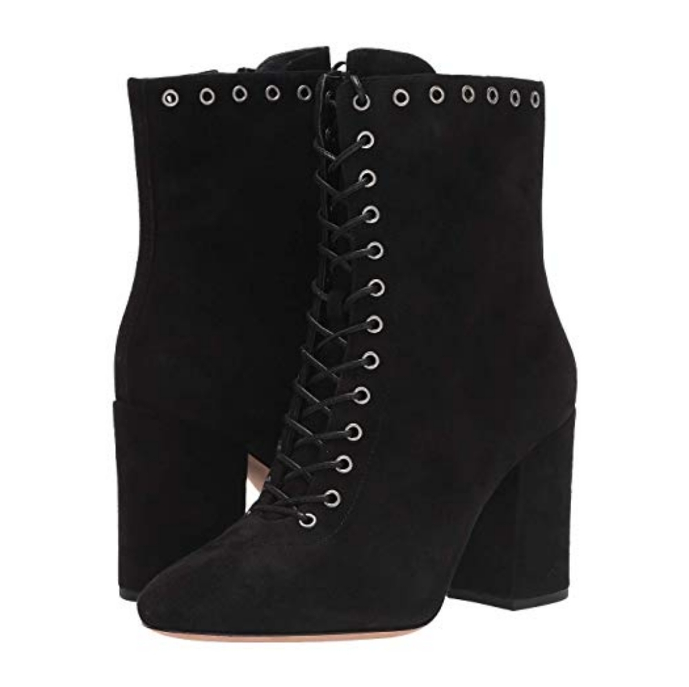 Coach Dean Suede Lace-Up Booties